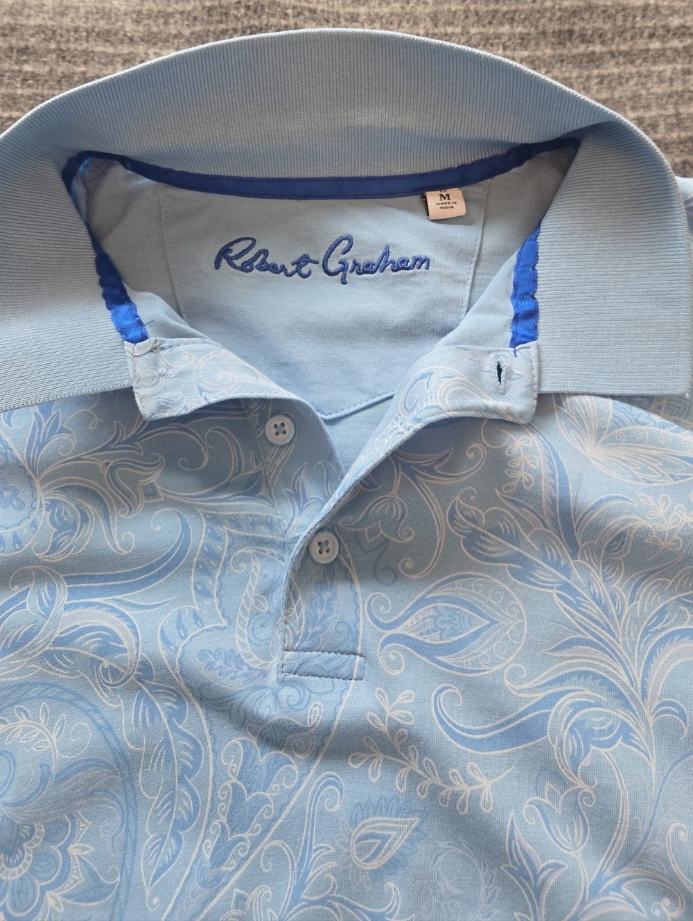 Robert Graham Polo Sz M